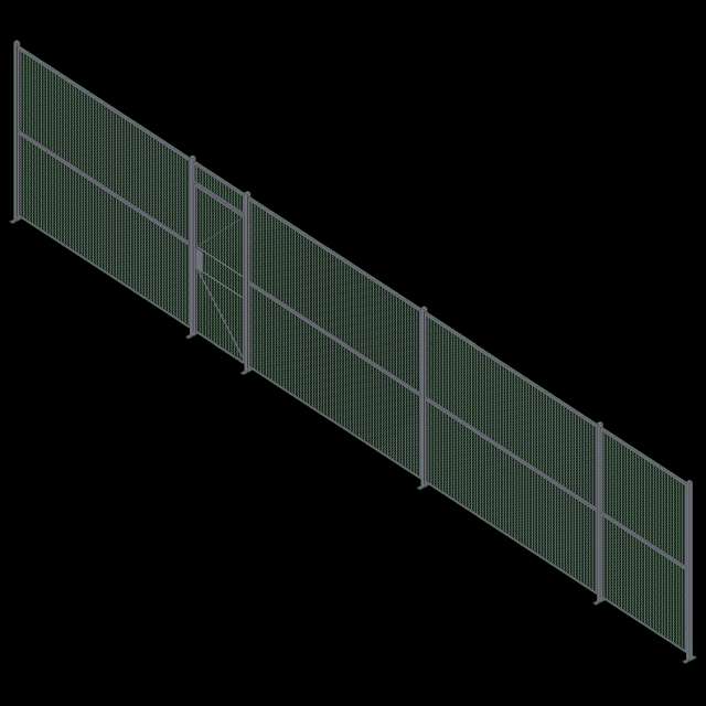 Wire Partition - 1 Sided - Single Hinged - 39 P