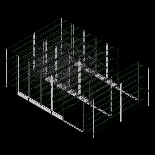  SSG Shelving Mobile Bottom Track CHR P