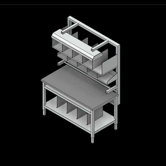 SSG Workstation Packaging PCS Stainless