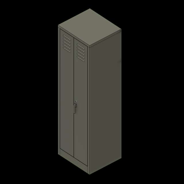  SSG Cabinet Janitor SST 25 Wide Closed