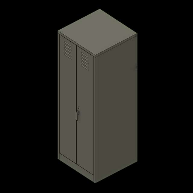  SSG Cabinet Janitor SST 30 Wide Closed