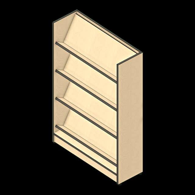  SSG Shelving Magazine Angled LAM 361254