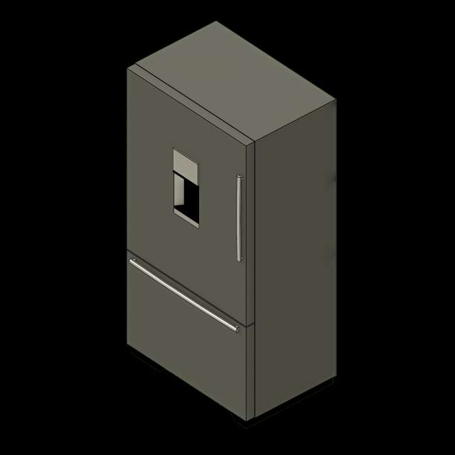 SSG Generic Refrigerator SST Bottom Freezer