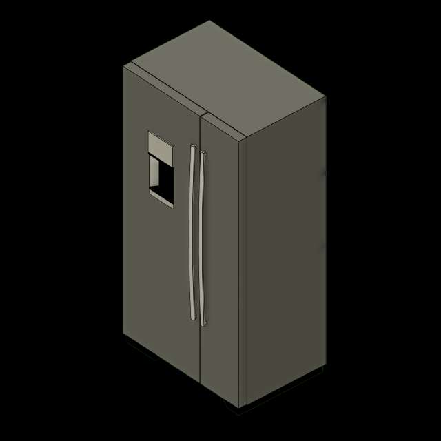 SSG Generic Refrigerator SST Side By Side