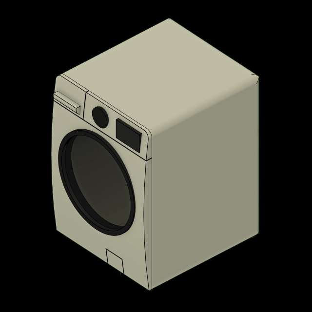SSG Appliance Washer Dryer PCS Washer
