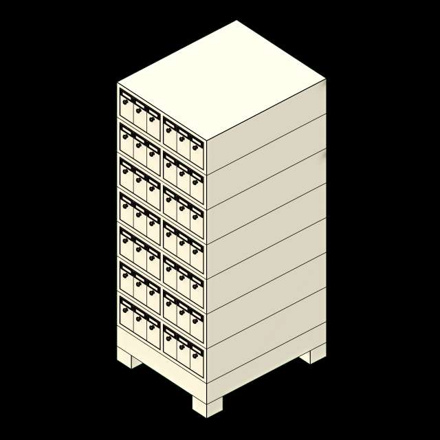SSG Cabinet Storage Slide PCS 7 Levels
