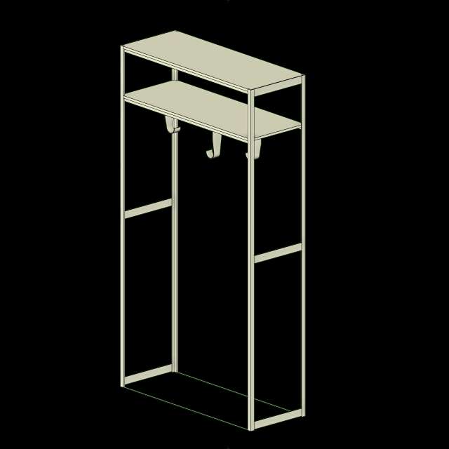 SSG Open Bike Storage 4 Post PCS 481888