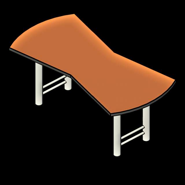  SSG Table Conference Buckle LAM 72x36 H Base