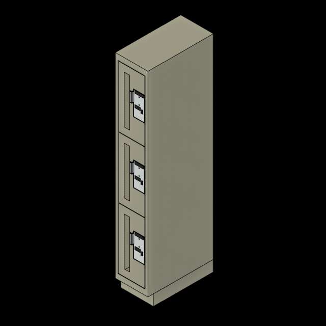  SSG Locker Personal Storage Tiered Load Bearing Vest PCS 3 Tier