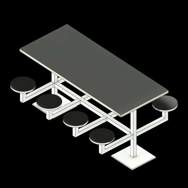  SSG Table Detention Cafeteria SST 723036