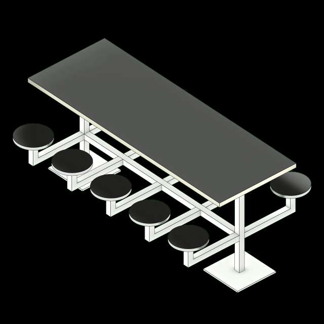  SSG Table Detention Cafeteria SST 843036