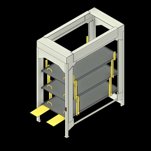  SSG Lift Universal Side Load PCS 4 Level