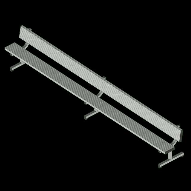  SSG Bench Indoor Outdoor SST Backrest Portable 15 Feet