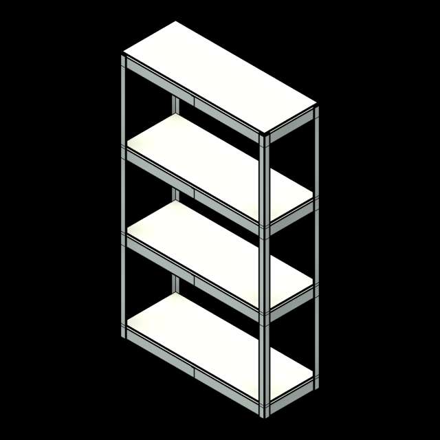  SSG Shelving Rivet PCS Melamine Deck