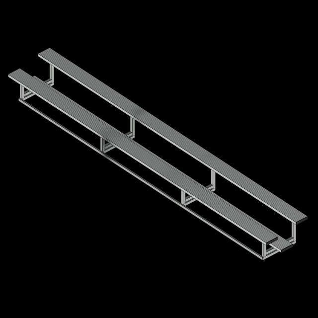  SSG Bleacher Indoor Outdoor SST 21 Feet 2 Tier