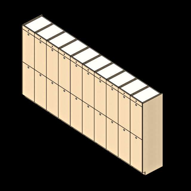  SSG Locker Smart Parcel 20 Openings 10 Columns PCS