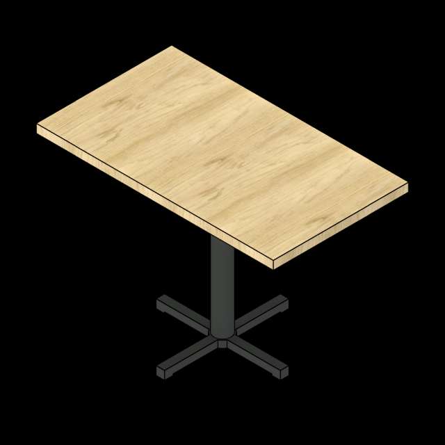  SSG Table Restaurant Rectangle LAM Eased Edge