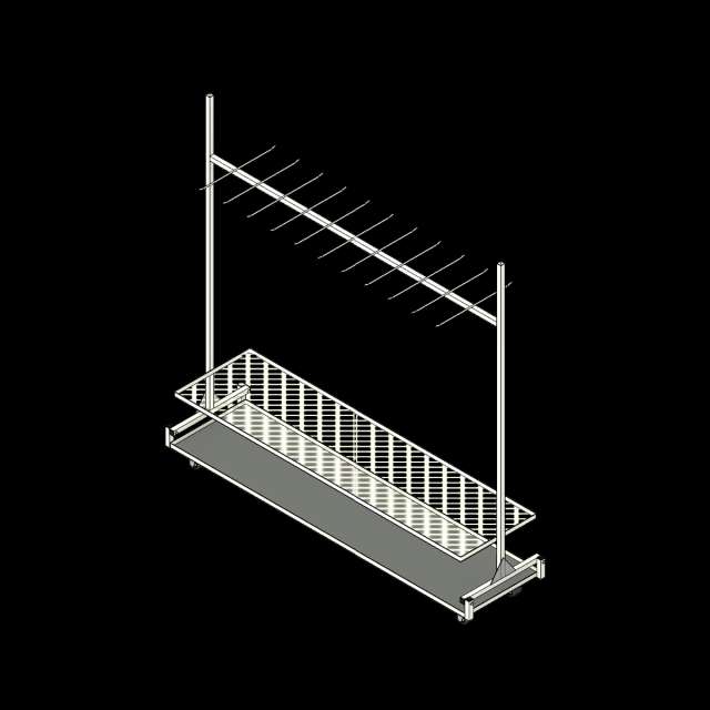  SSG Rack Horticulture Drying SST 1 Tier