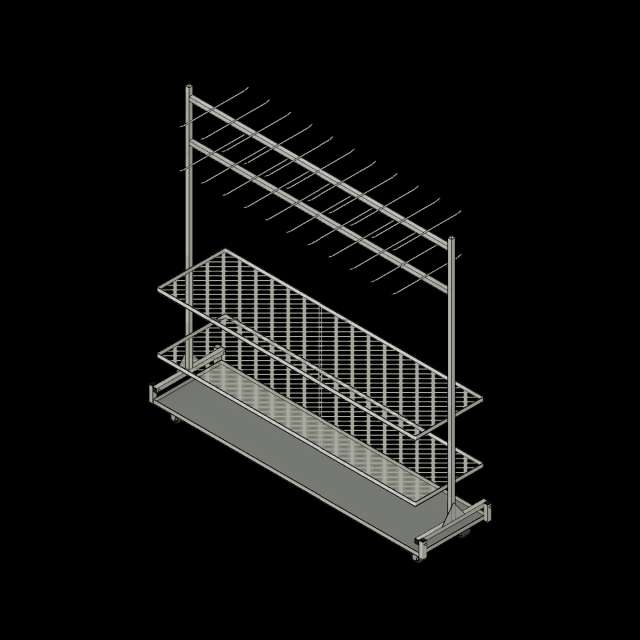  SSG Rack Horticulture Drying SST 2 Tier