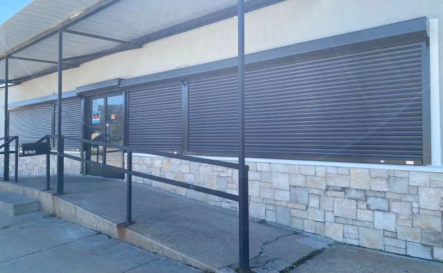Outdoor security shutter