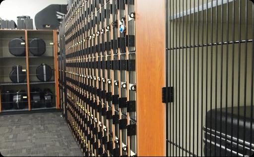 Image of Police lockers that respeasent public safety solutions