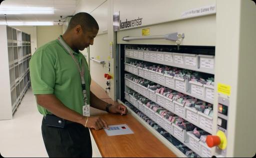 Image of Police lockers that respeasent public safety solutions