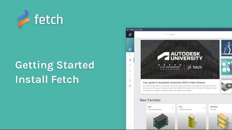 image of the fetch app with title Getting Started