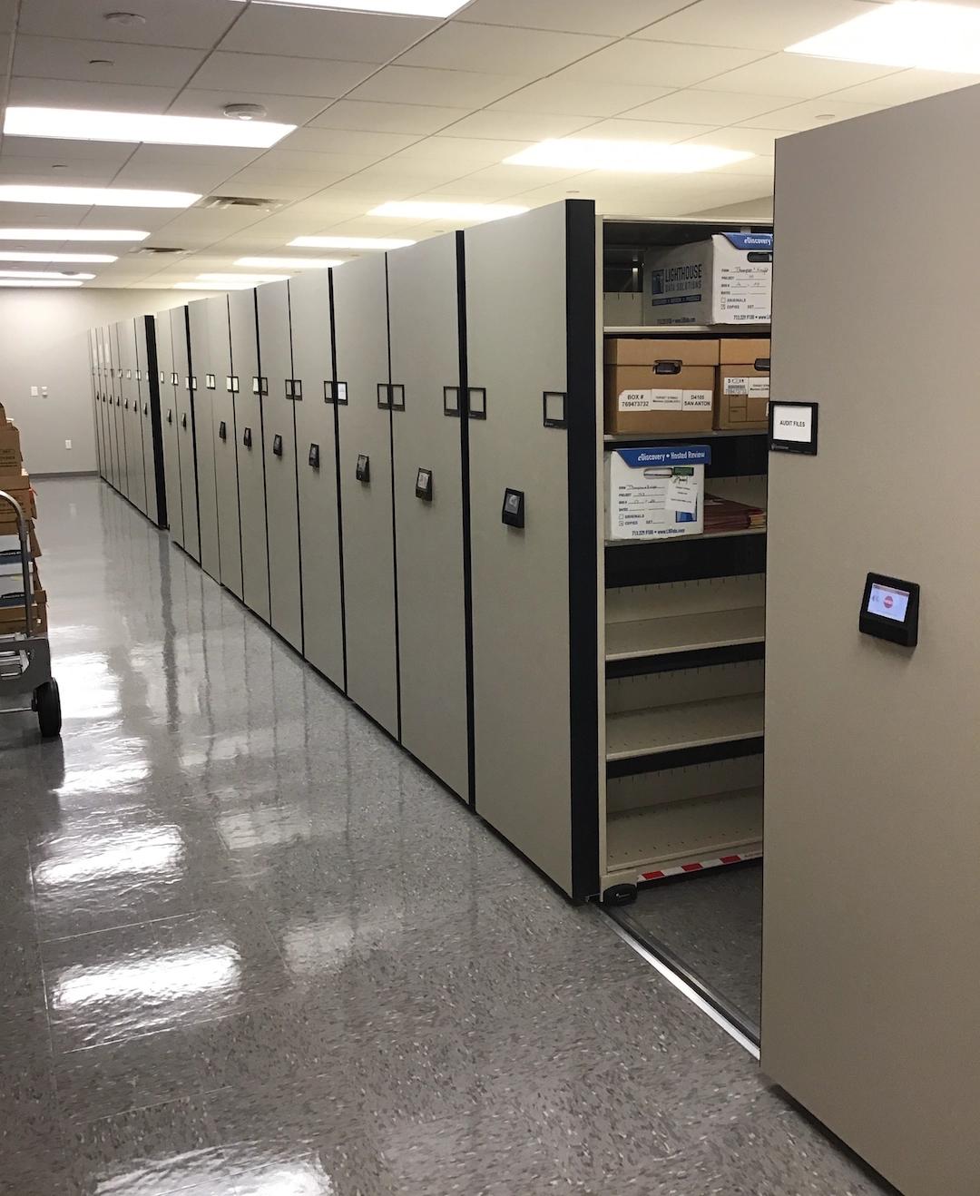 Image of Police lockers that respeasent public safety solutions