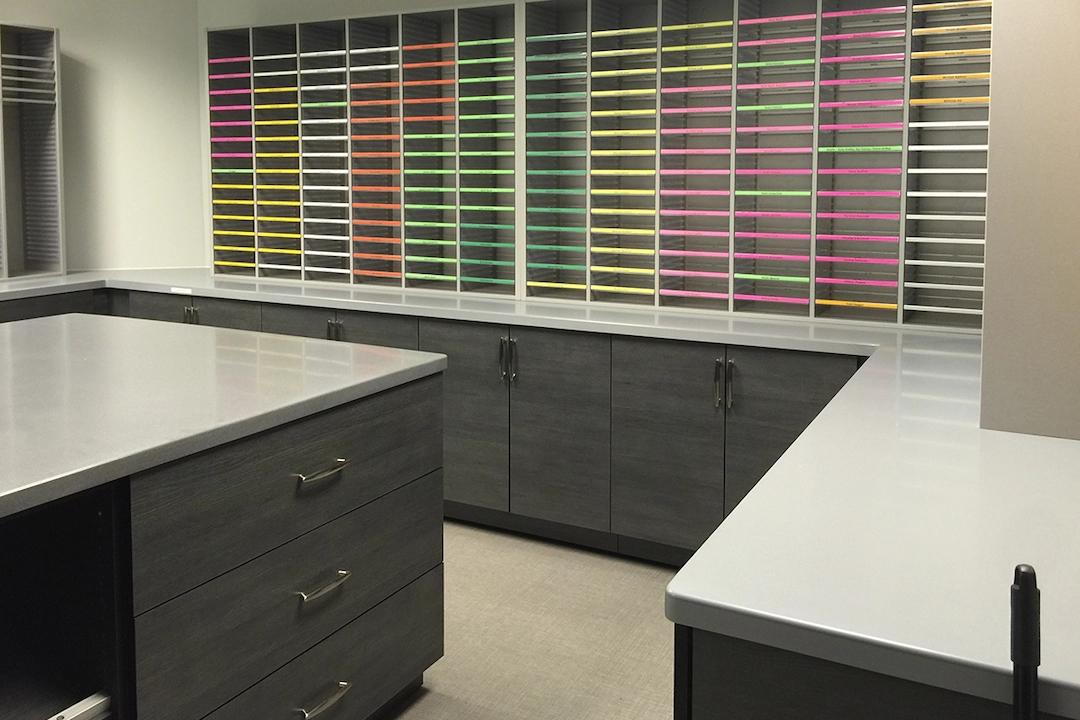 Image of Police lockers that respeasent public safety solutions