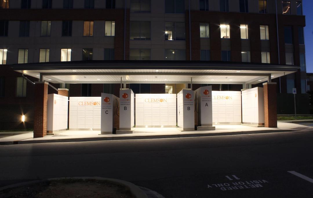 Image of Police lockers that respeasent public safety solutions