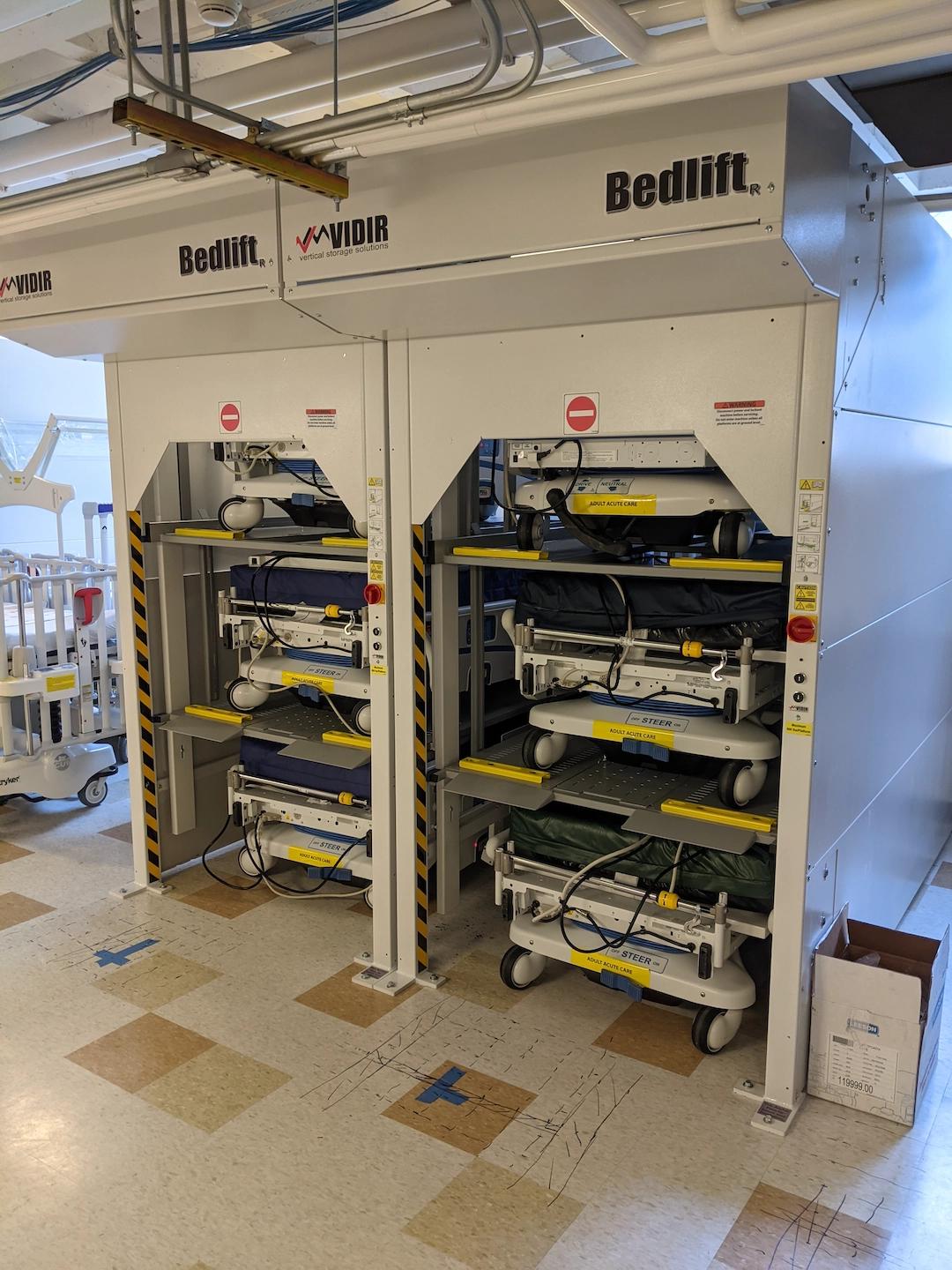 Image of Police lockers that respeasent public safety solutions
