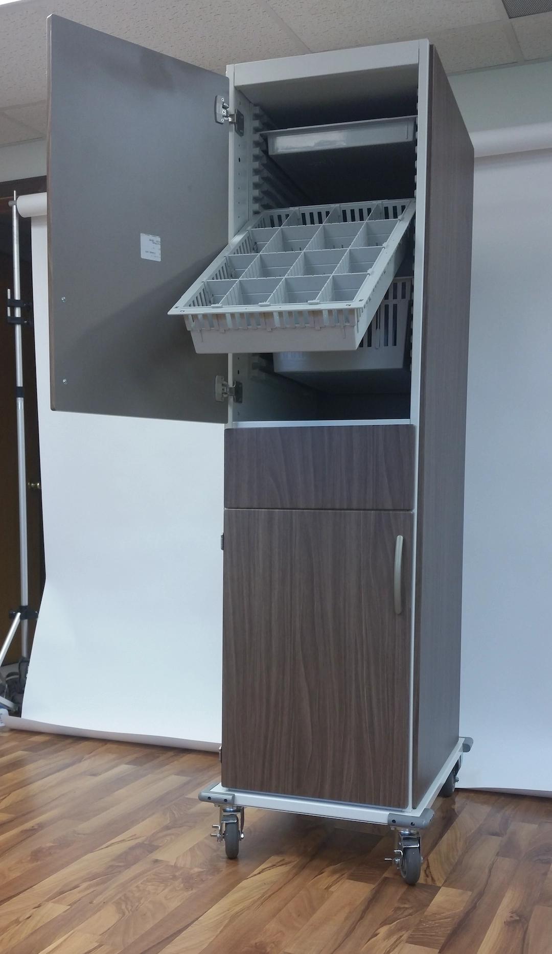 Image of Police lockers that respeasent public safety solutions