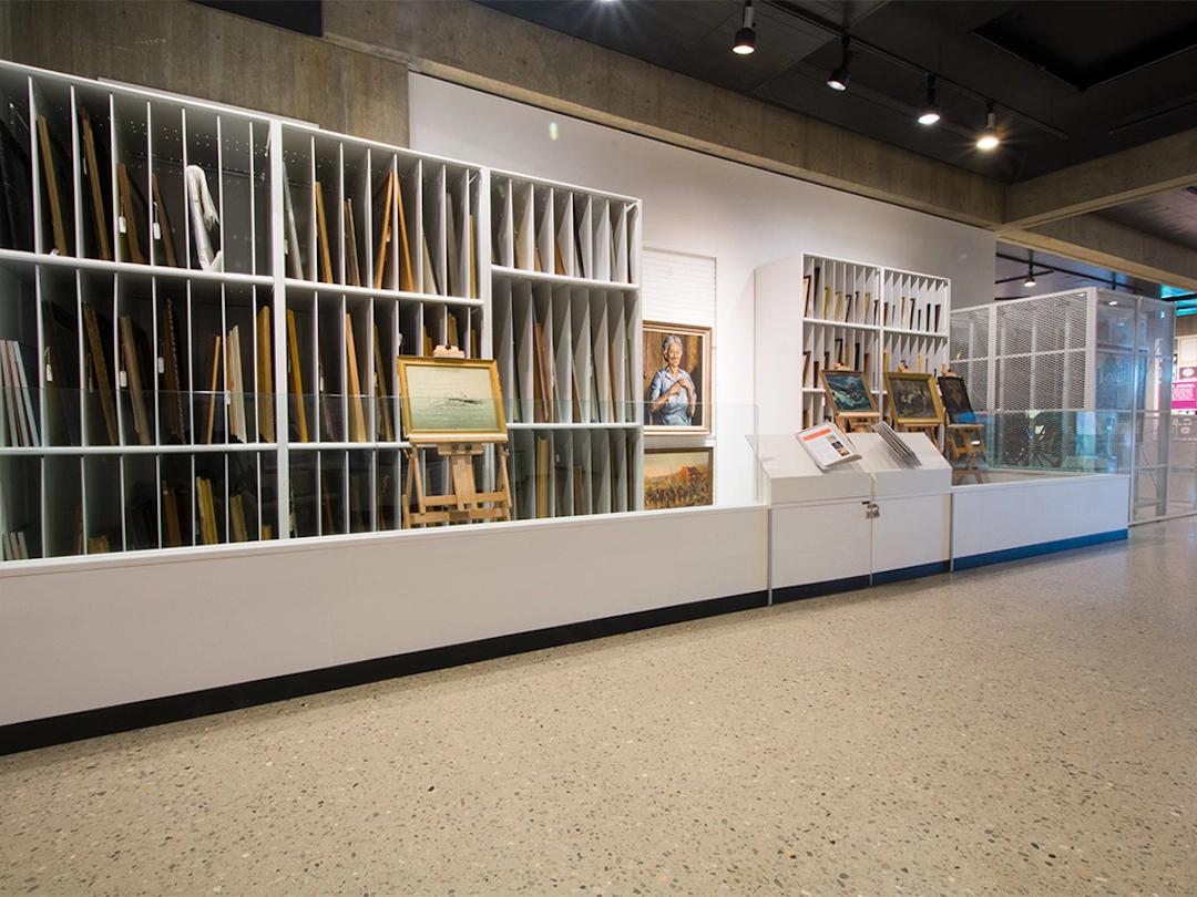 Image of Police lockers that respeasent public safety solutions