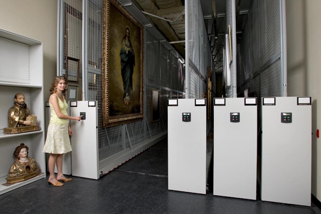 Image of Police lockers that respeasent public safety solutions