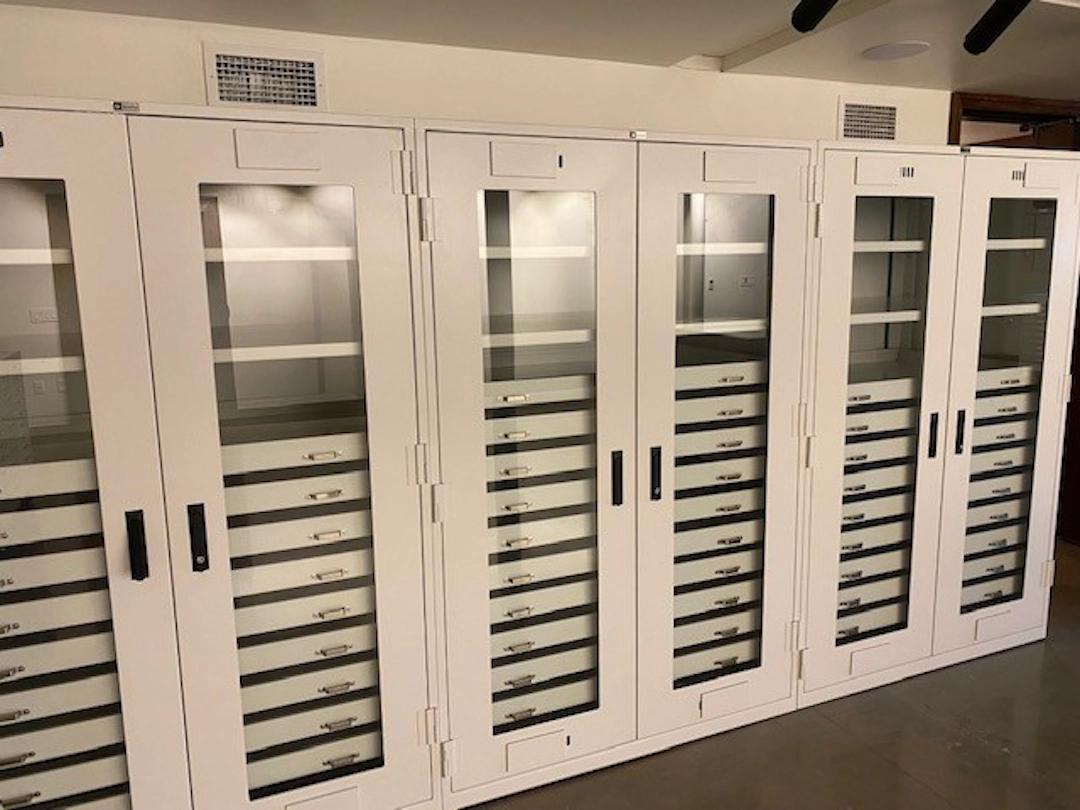 Image of Police lockers that respeasent public safety solutions