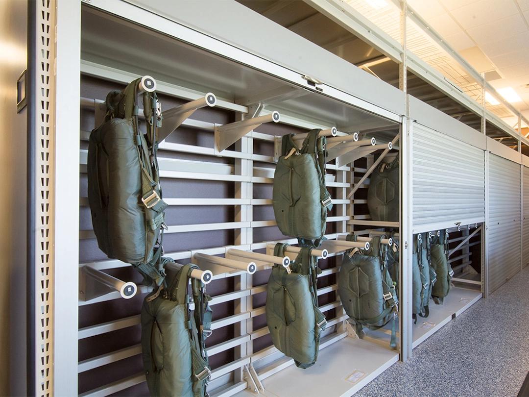 Image of Police lockers that respeasent public safety solutions