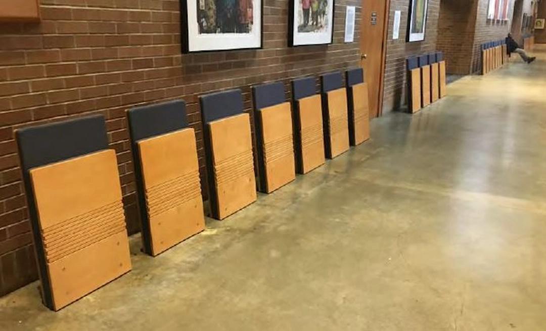 Image of Police lockers that respeasent public safety solutions