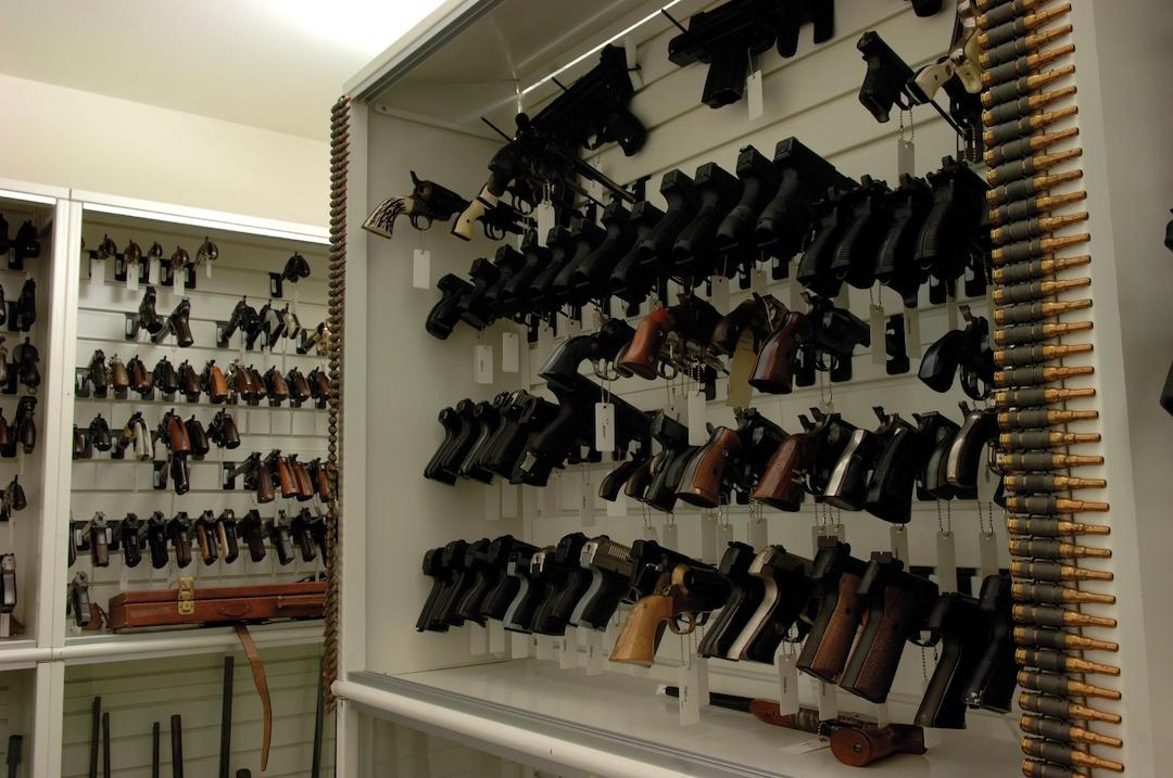 Image of Police lockers that respeasent public safety solutions