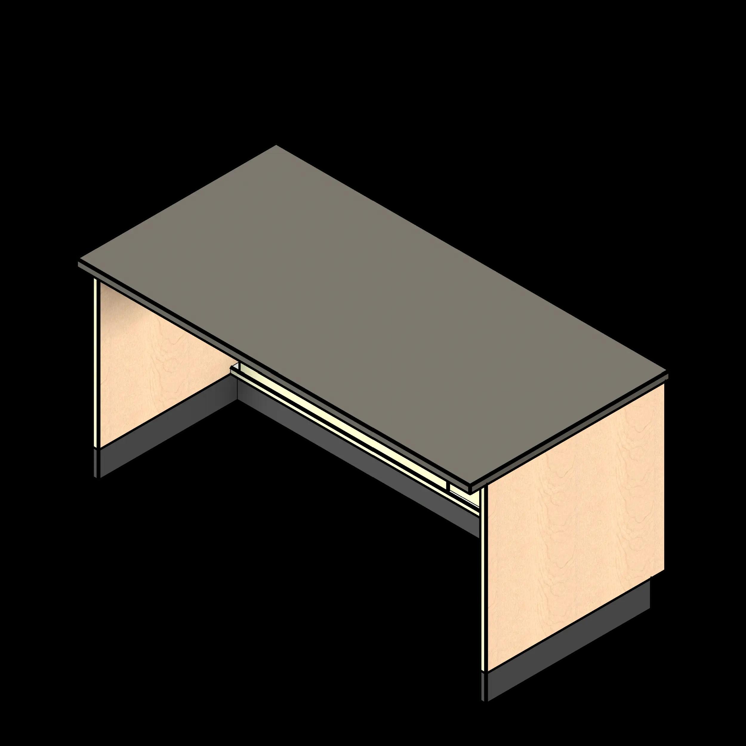 SSG Reception Desk Straight LAM ADA Starter