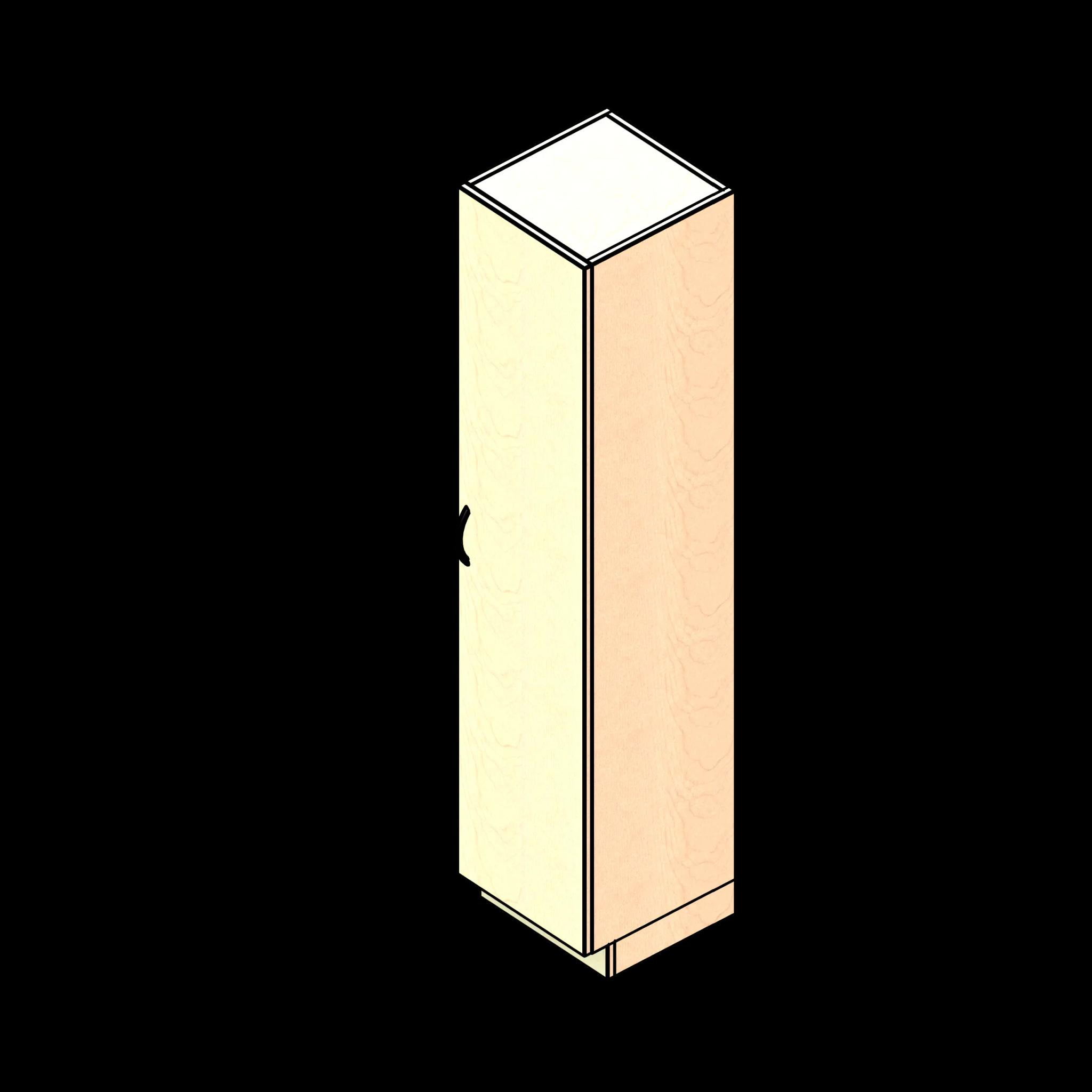 SSG Cabinet Storage 1 Door LAM Right Hinge