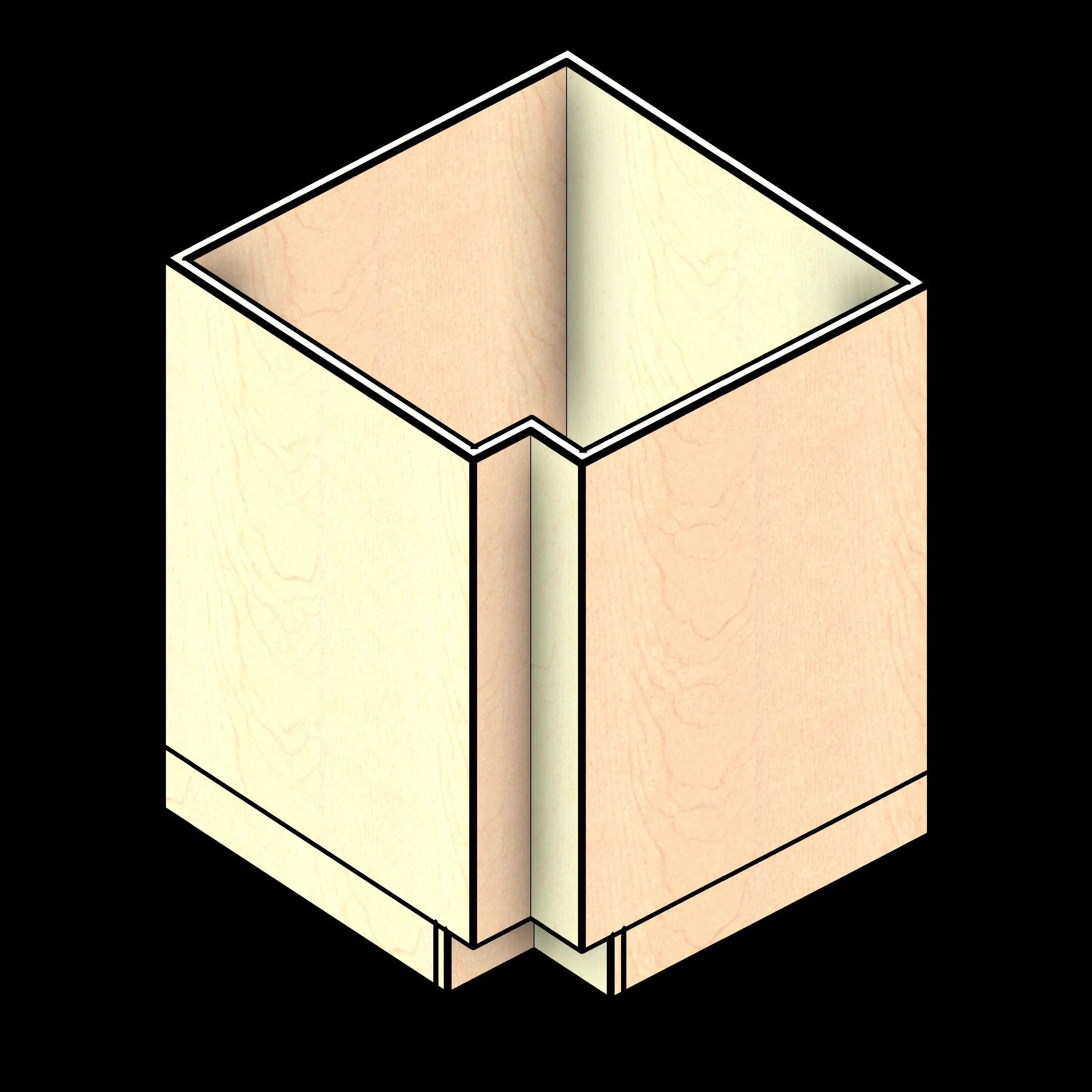 SSG Cabinet Base Corner LAM