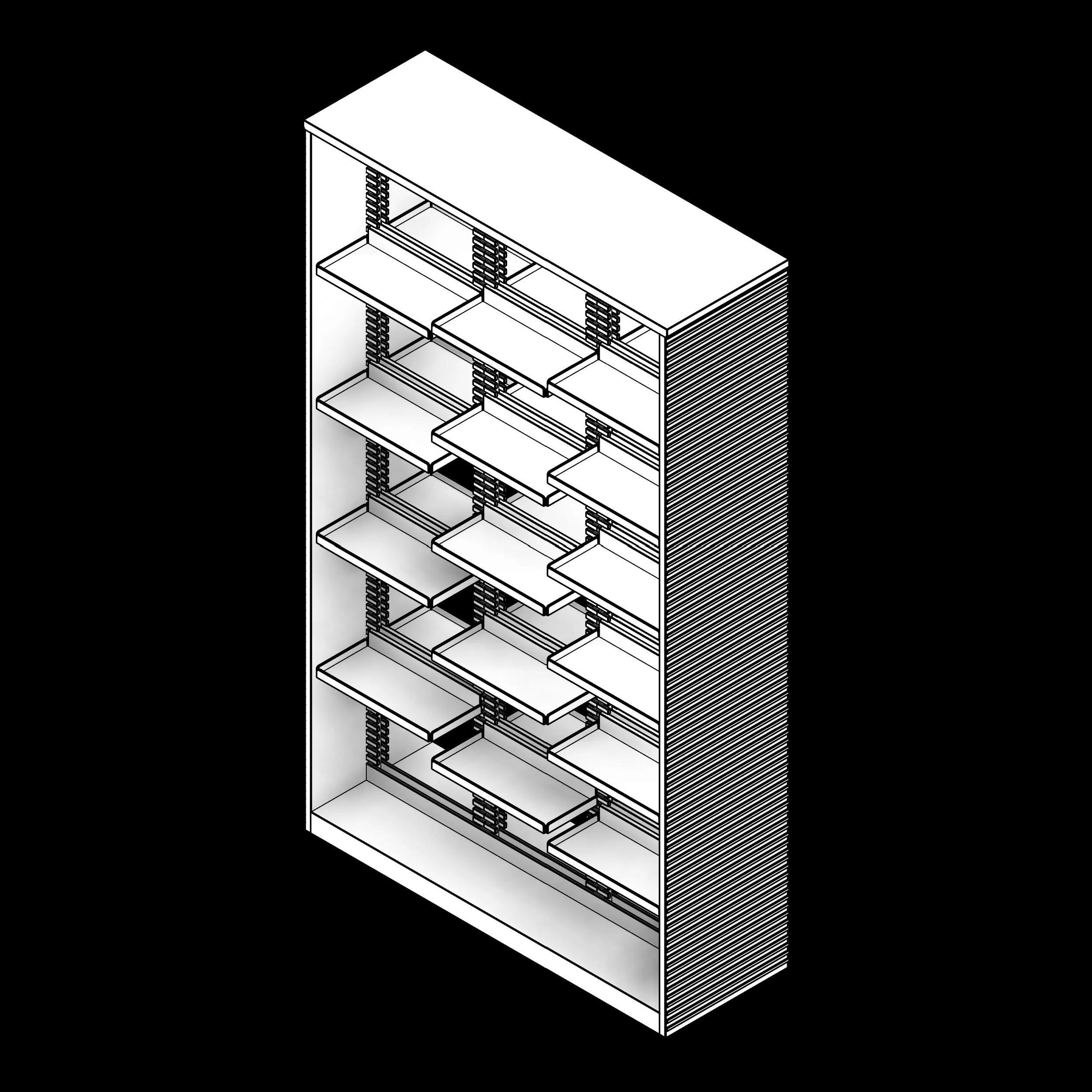 SSG Shelving Open Bay PCS 48 Inch Double Sided End Panels