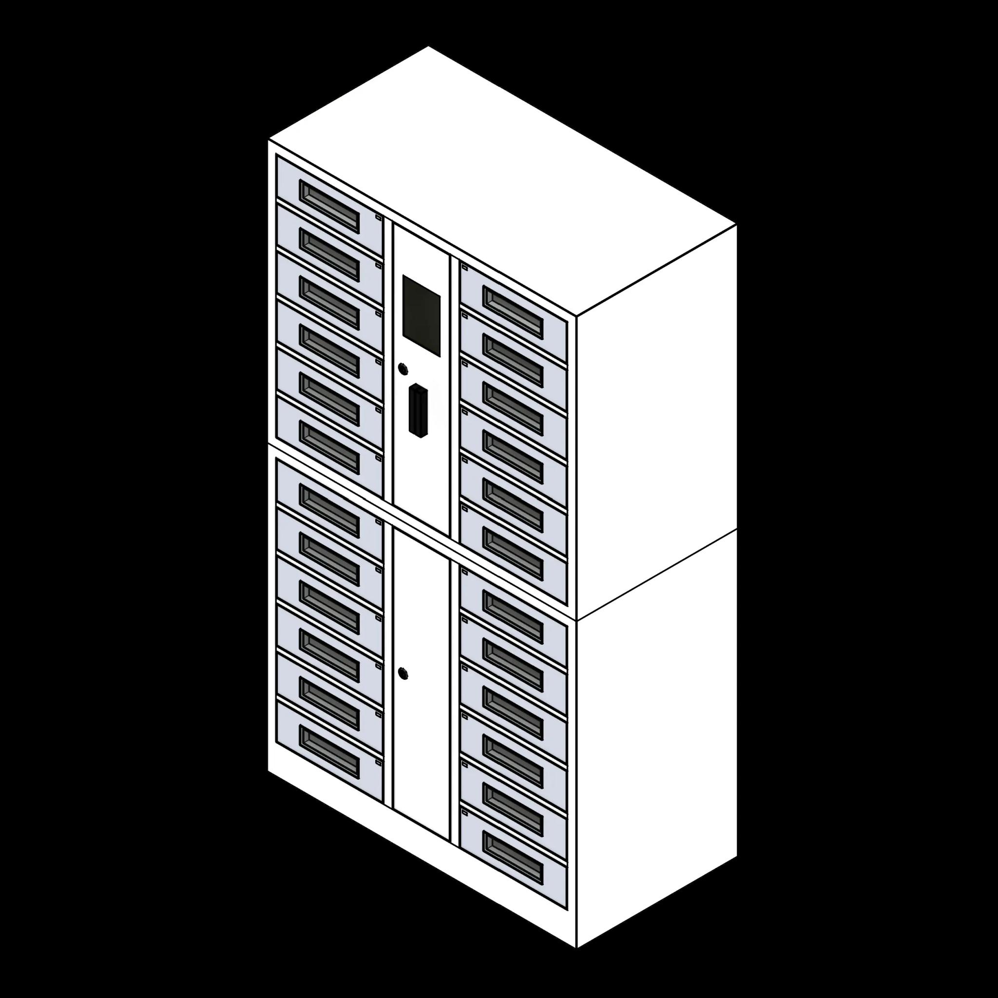 SSG Locker Electronics Charging PCS 24 Opening Card Slide