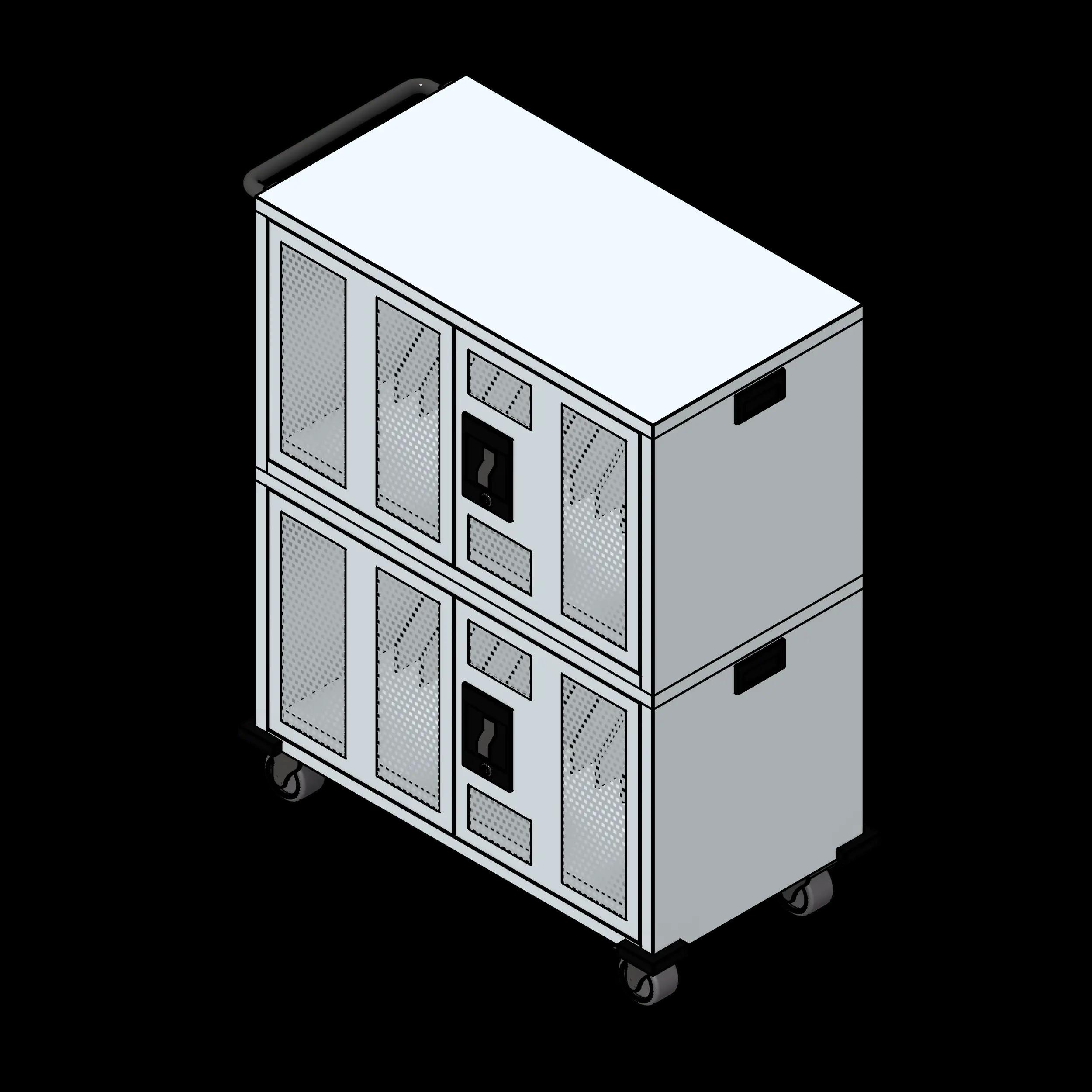 SSG Cart Electronics Charging PCS Double Height