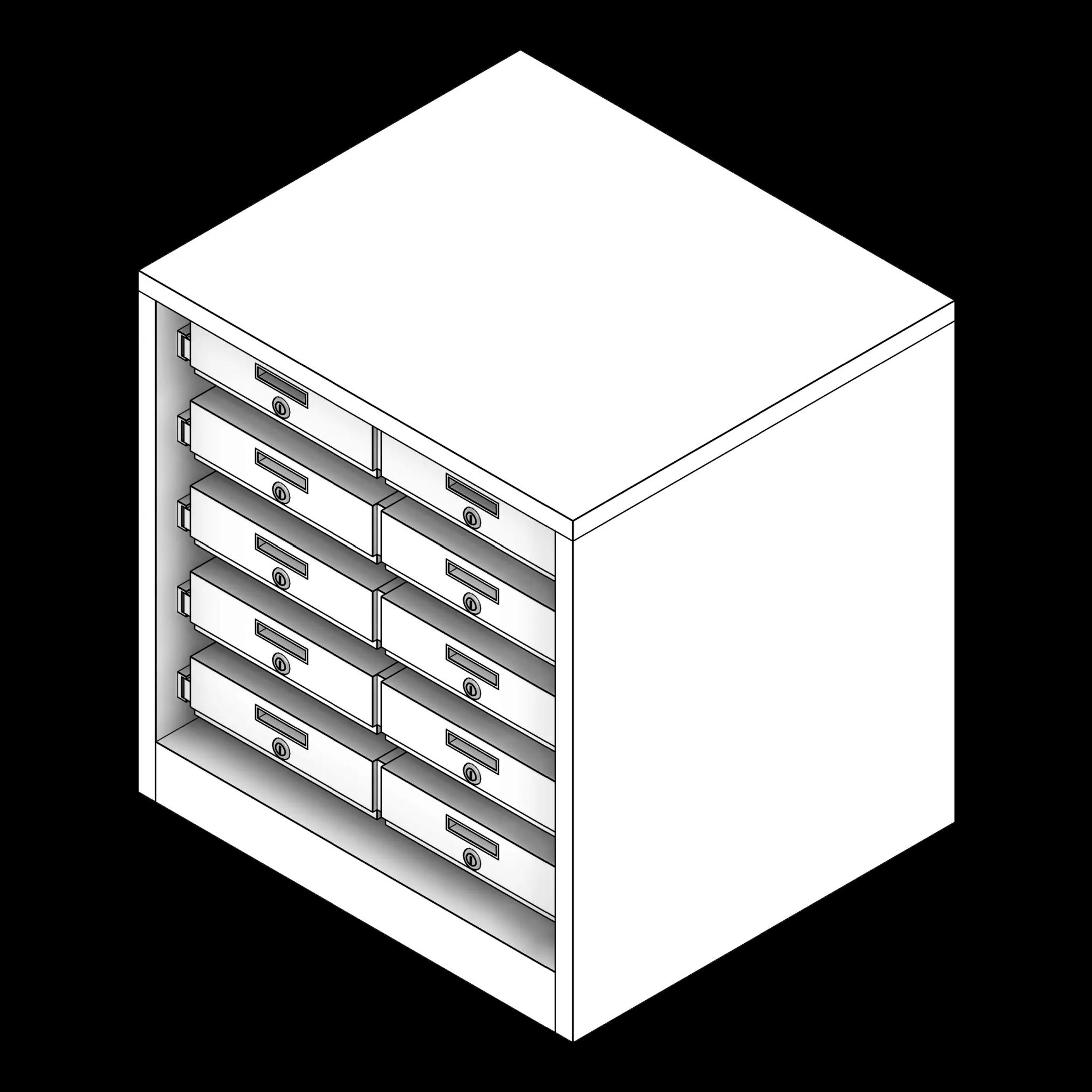 SSG Taser Storage Locker PCS No Riser No Door