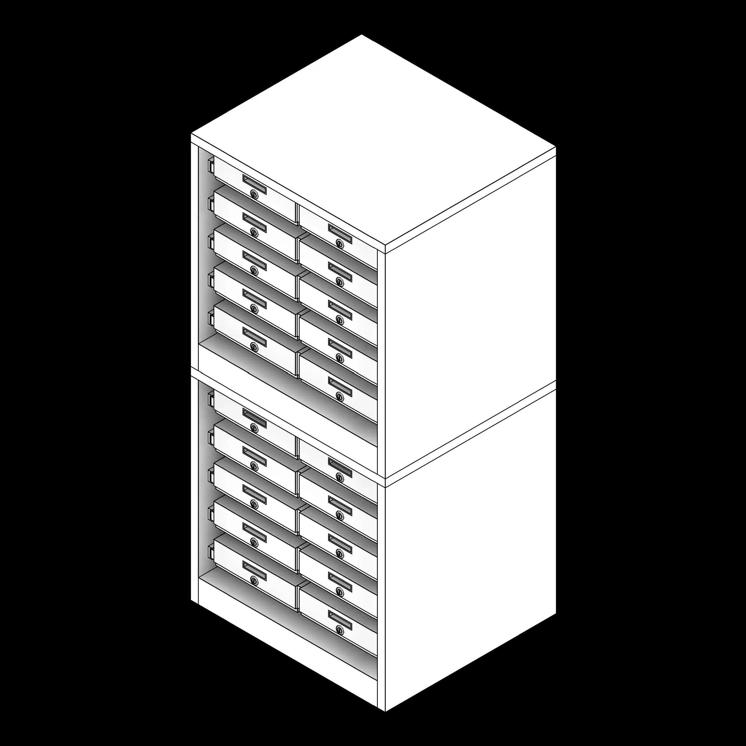 SSG Taser Storage Locker PCS No Riser No Doors