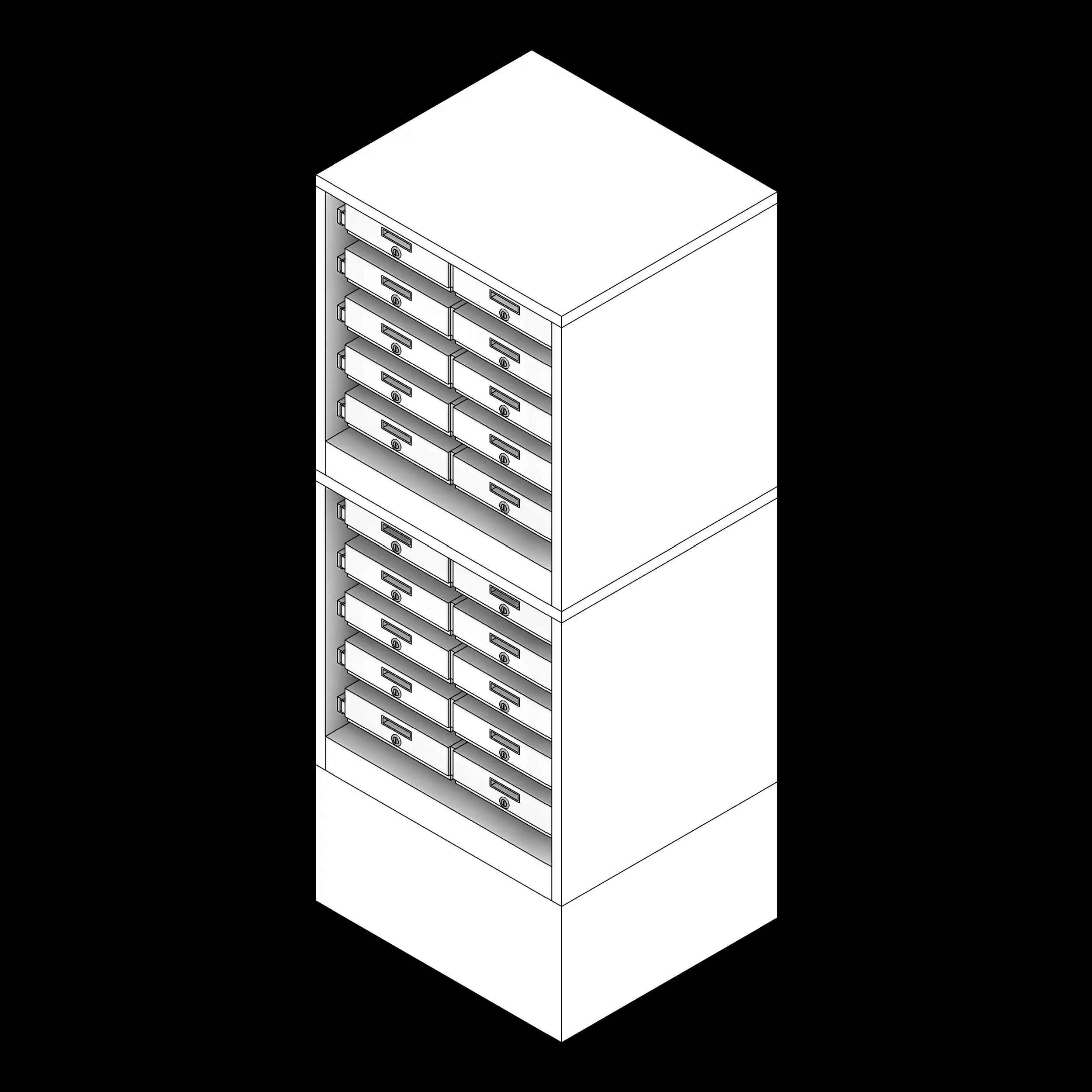 SSG Taser Storage Locker PCS Riser No Doors