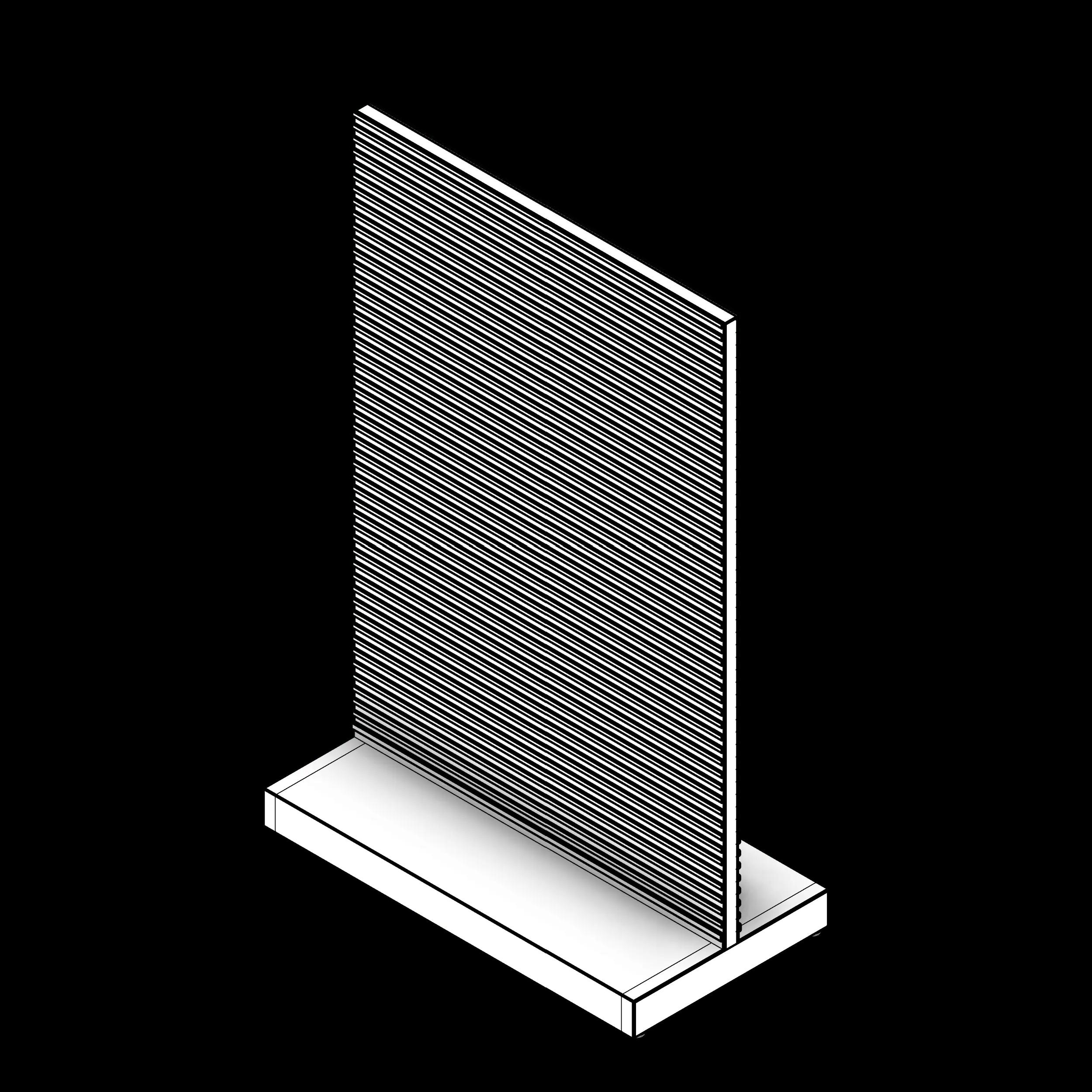  SSG Panel Wall Pharmacy PCS Freestanding Double Sided