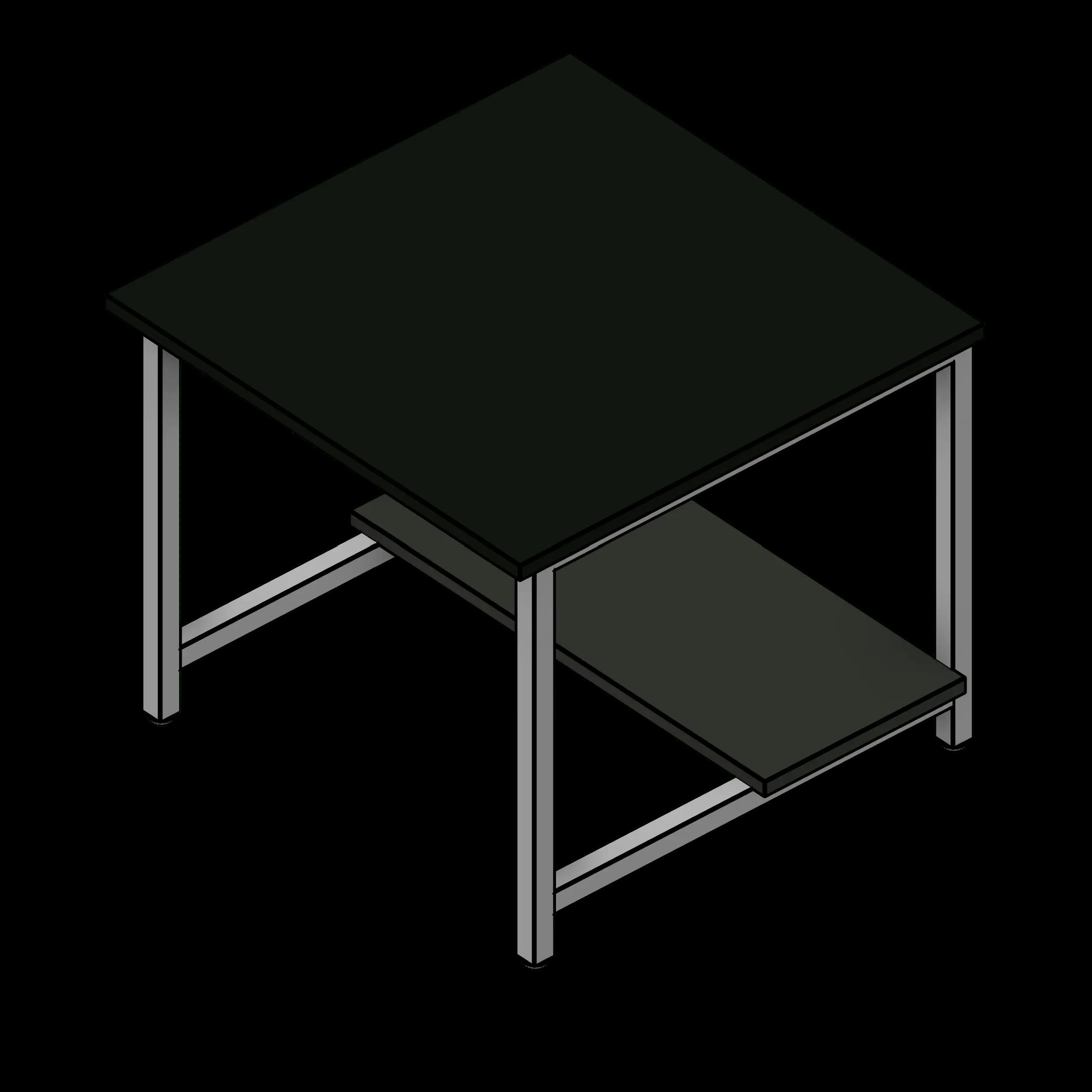  SSG Workstation Basic PCS 36x36x30 Phenolic Half Shelf