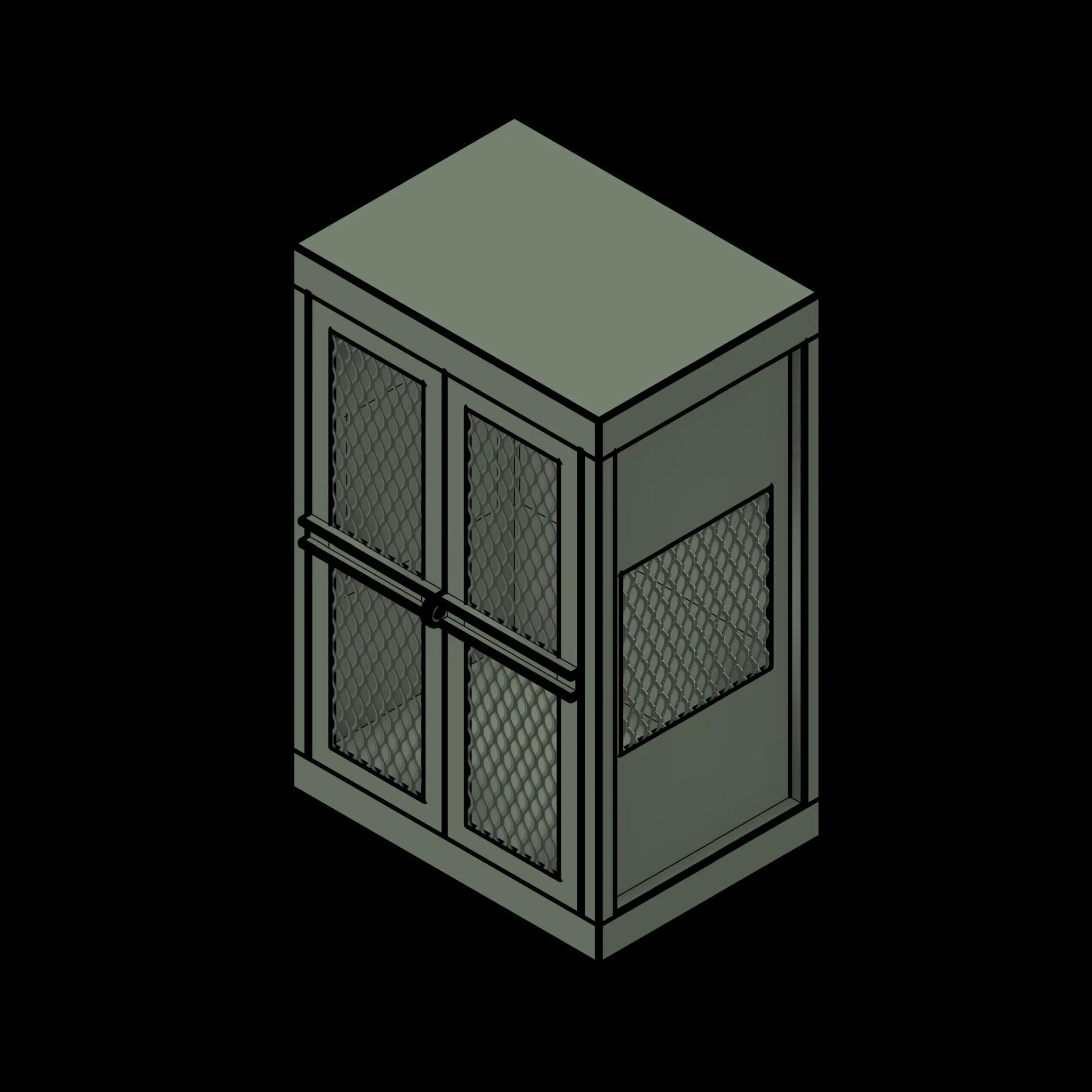 SSG Locker Weapon Universal PCS 22x18x34